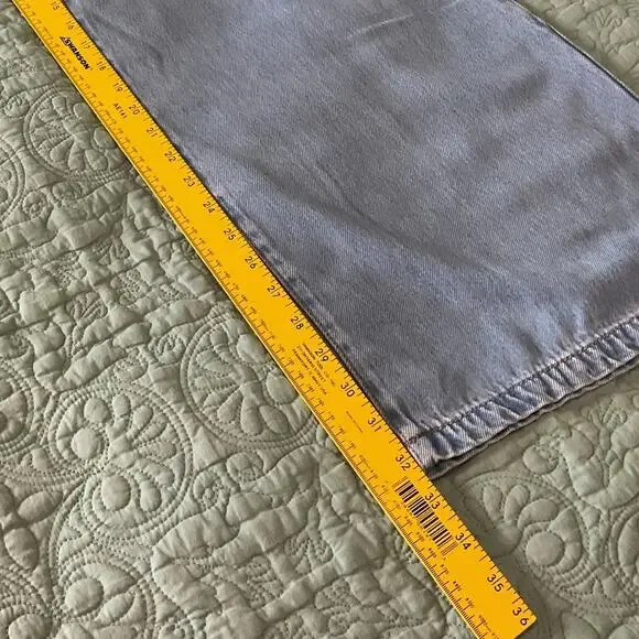 Loft The Palazzo Womens Zip Up Denim Palazzo Pants Light Wash Size 12 - Picture 11 of 12